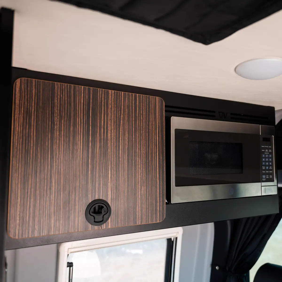 Canyon Adventure Vans Microwave Overhead Cabinet Kit Revel '21-'24 1