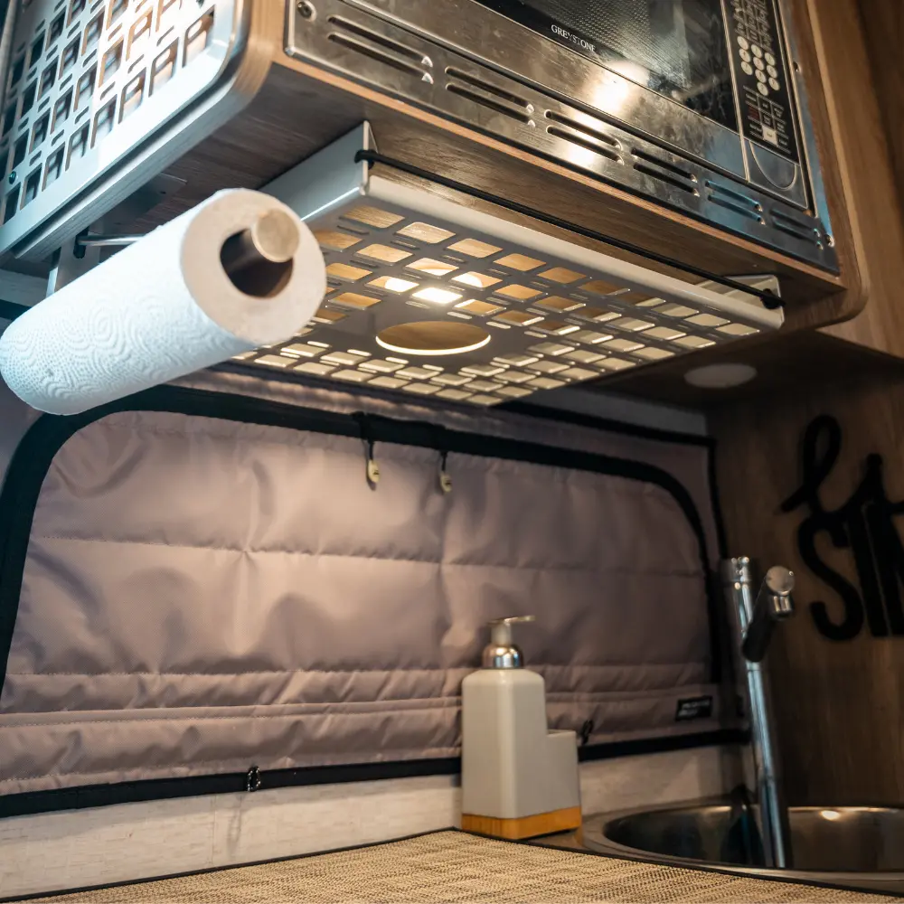 Canyon Adventure Vans Ekko Under Cabinet Shelf Kitchen 1