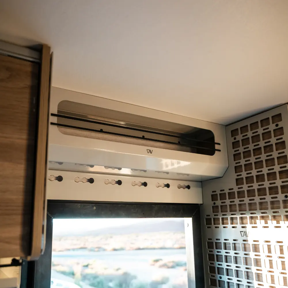 Canyon Adventure Vans Ekko Doorway Upper Cabinet 1