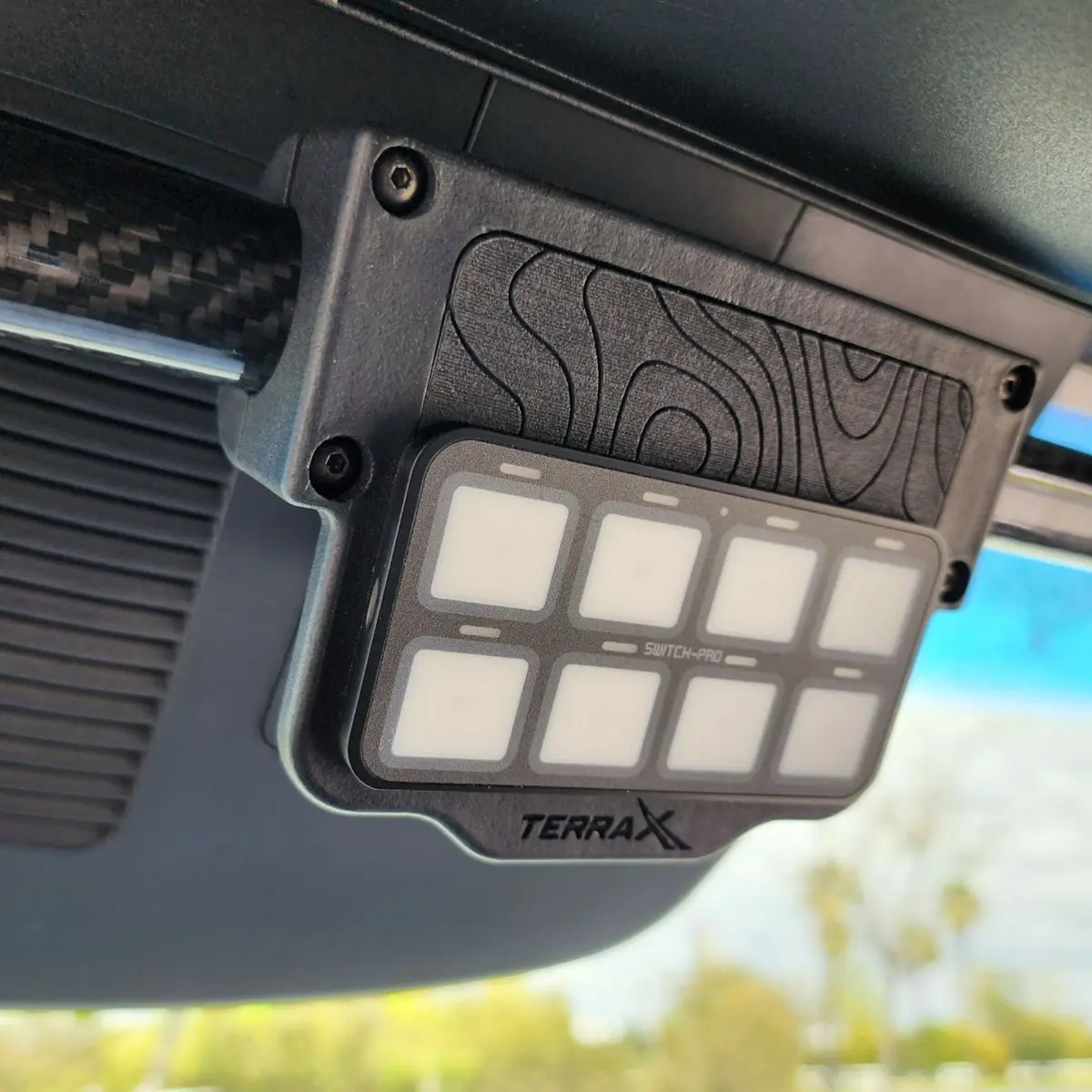 Terra X Switch-Pros Visordok Tube Mounting Plate 2