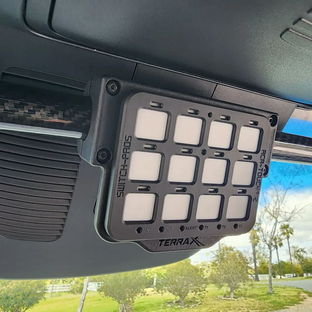 Terra X Switch-Pros Visordok Tube Mounting Plate 1