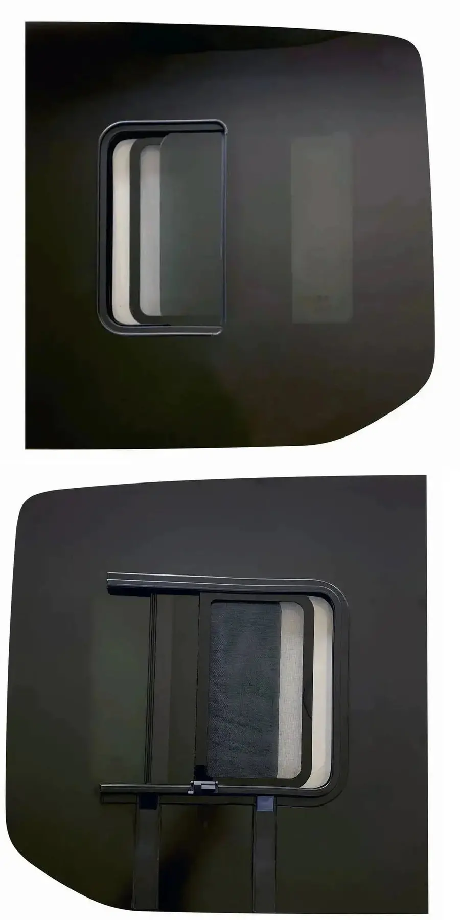 Vwd Ford Transit Van Slider Window Medium / High Roof 2015+ Passenger Side Rear Cargo Door (Tr215-Se) 1