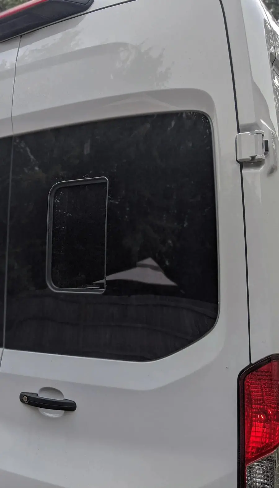 Vwd Ford Transit Van Slider Window Medium / High Roof 2015+ Passenger Side Rear Cargo Door (Tr215-Se) 2