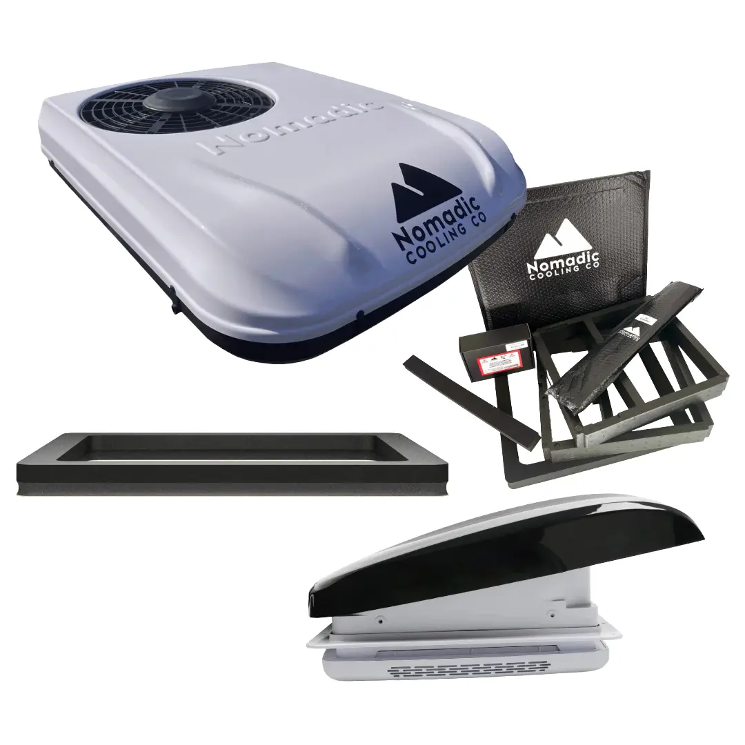 Van Land Roof Vent And 12V/48V A/C Ventilation Bundle 1