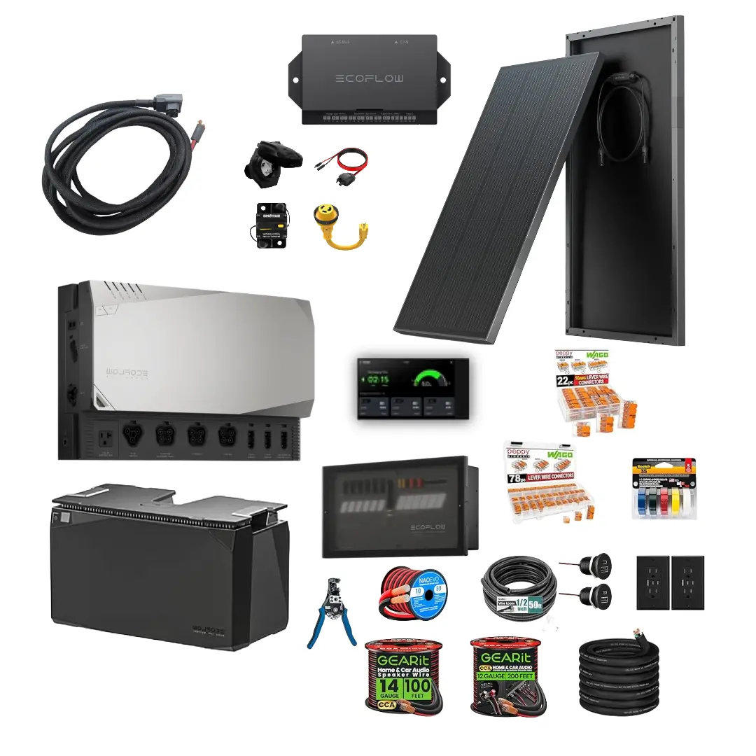 Ecoflow 3.6Kw Power Kit, Solar, And Install Bundle 1
