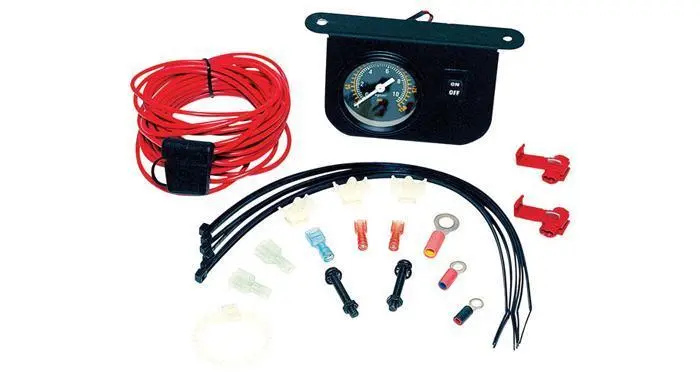Viair 150 Psi Illuminated Dash Panel Gauge - 20062 1