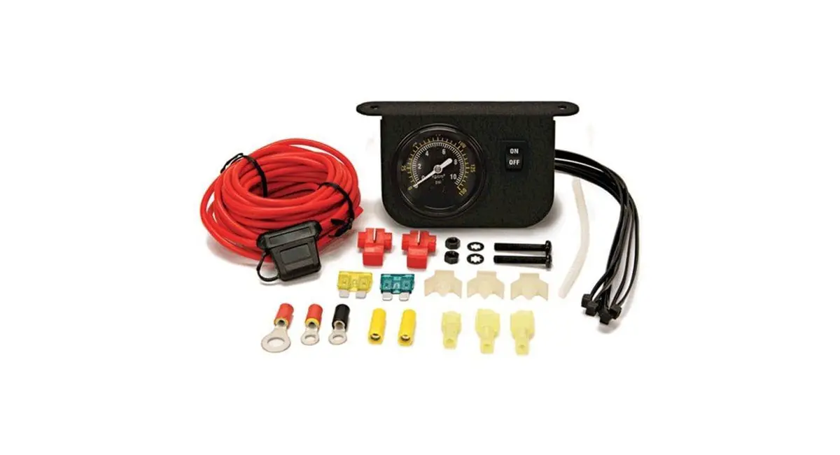 Viair 200 Psi Illuminated Dash Panel Gauge - (20065 / 20066) 2