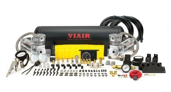 Viair Dual Chrome 480C Onboard Air System - 20021 1