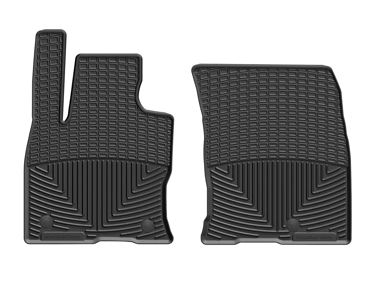 Weathertech W531 All Weather Floor Mats; Black; Front; 1