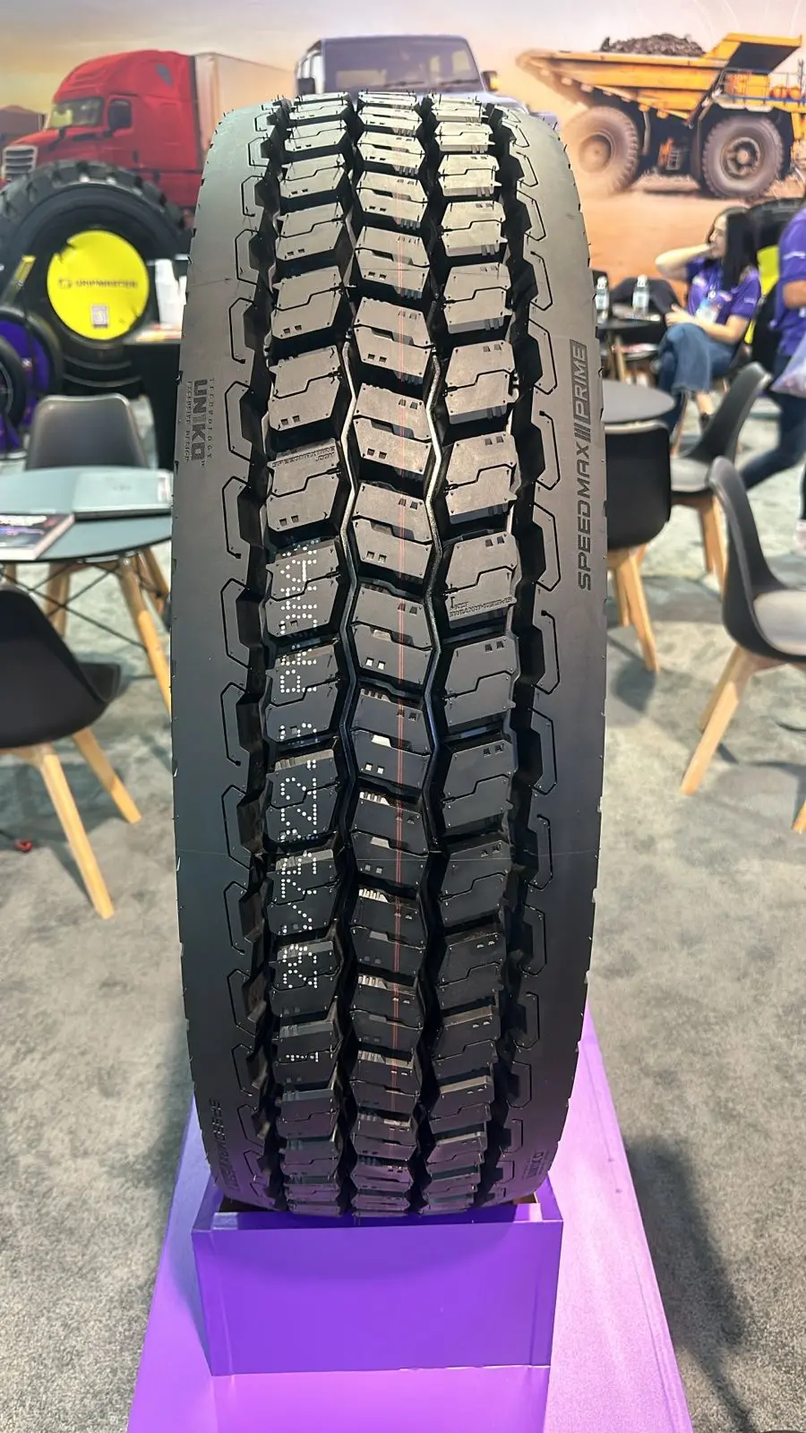 Set Of 4 Tires 11R24.5 Speedmax Prime Promax Drive Closed Shoulder 16 Ply 149/146 2