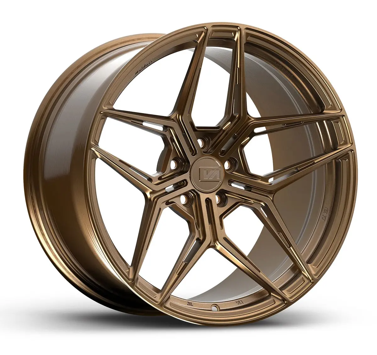 Variant Zeno C8 Corvette 20X9" Front 21X12" Rear Wheel And Tire Package 1