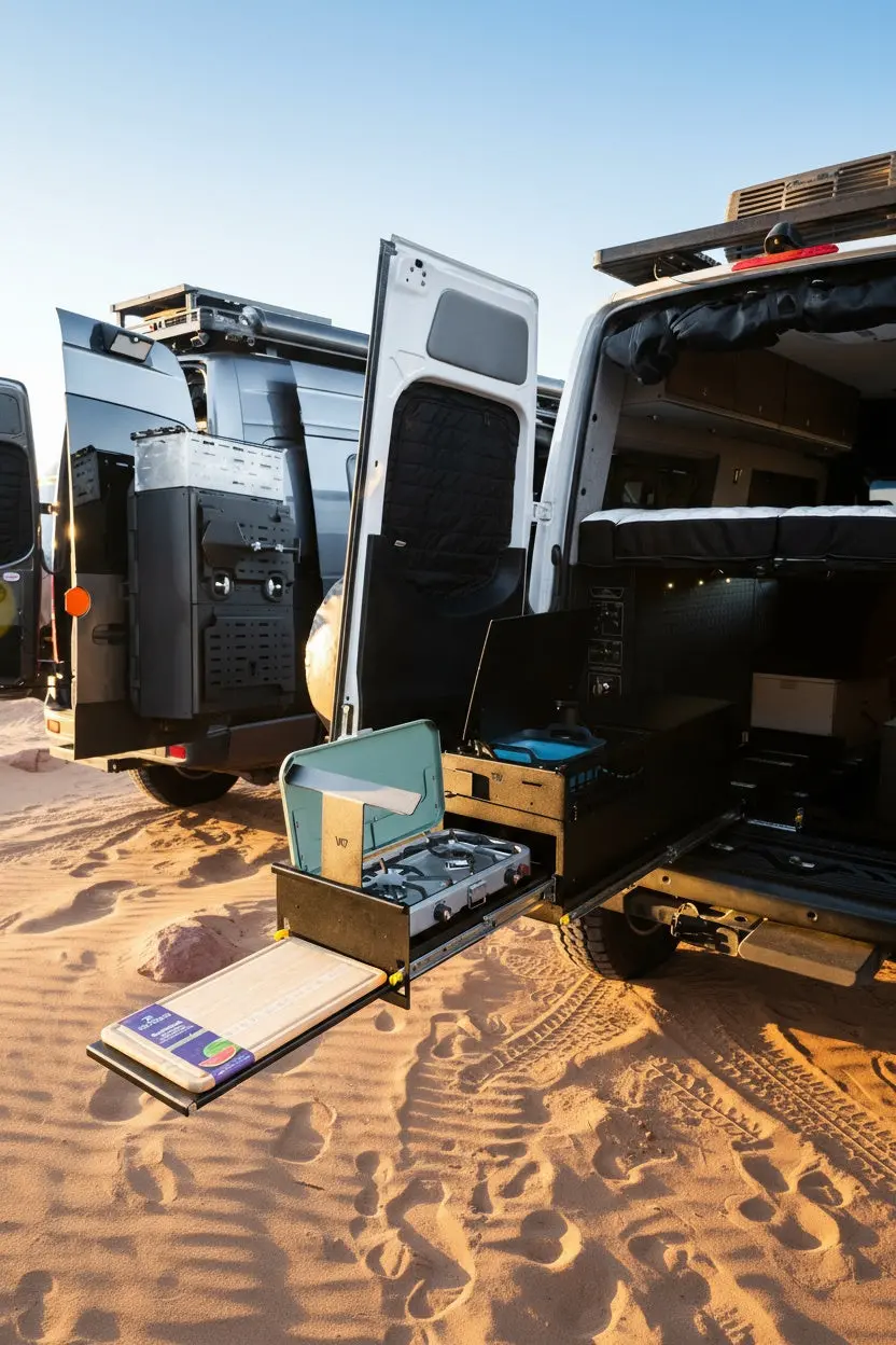 Canyon Adventure Vans Canyon Kitchen 1