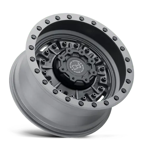 Black Rhino Wheels 1795Abr-85127G71 Br Abrams 17X9.5 5X127 -18 71 Txt M-Gm 2