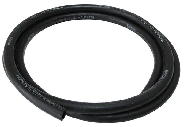 400 Series Black Push-Lock Hose – -4An Size, 2-Meter Length 1