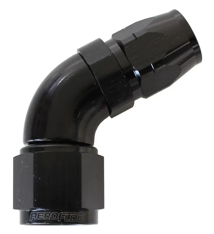 550 Series -10An To -8 Hose Swivel Fitting – 60° Stepped Inverted Flare End 1