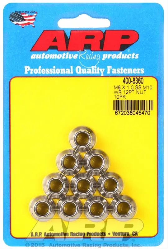 Arp 400-8360 12-Point Performance Nuts 1