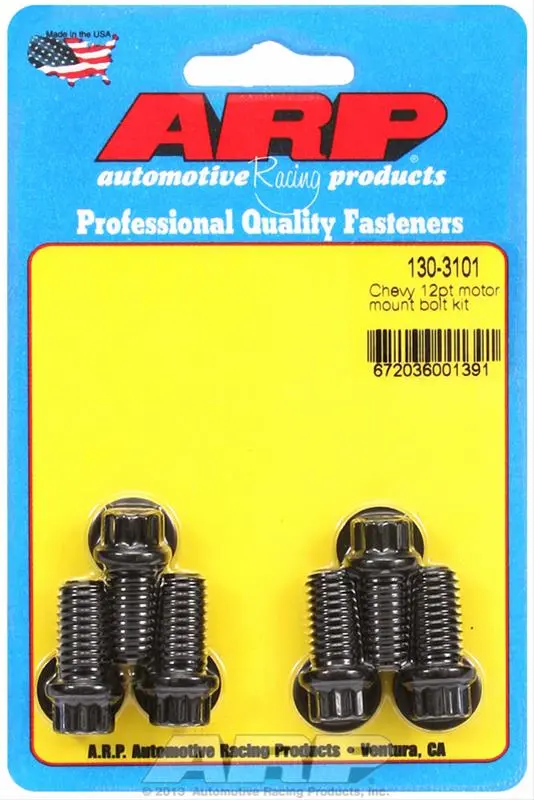 Arp Motor Mount Bolt Kit - Universal Fit, Part 130-3101 1