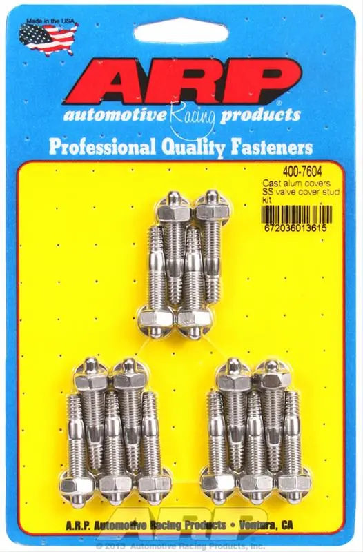 Arp 400-7604 Valve Cover Stud Kit For Secure, Leak-Free Sealing 1