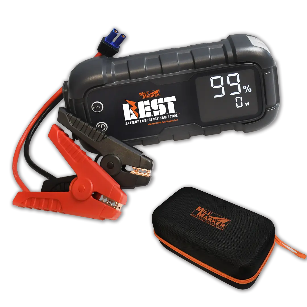 Mile Marker 32001 B.E.S.T. - Battery Emergency Start Tool, Heavy Duty Jump Starter 1