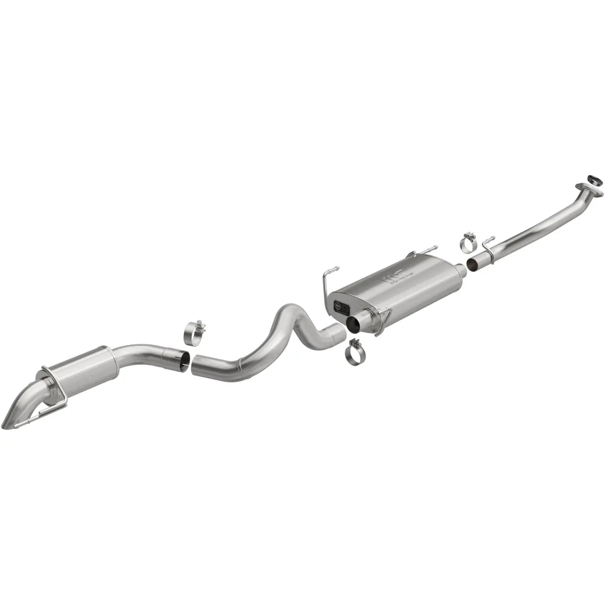 Magnaflow Exhaust Products 19679 Magnaflow Overland Series Stainless Cat-Back System 1