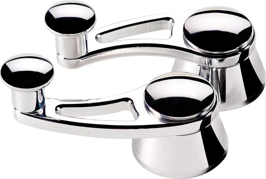 Billet Specialties 47320 Polished Vent Window Crank Handles 1