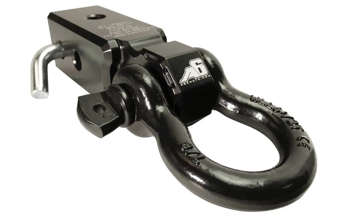 Shackle Block 2.5" Assembly - Black 1