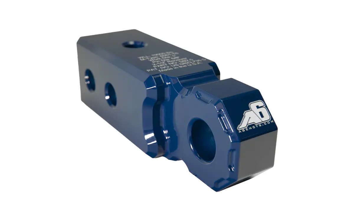 Shackle Block 2.5" - Blue 1