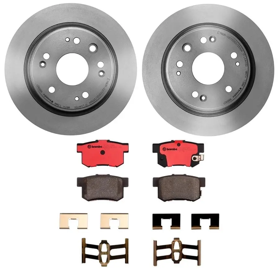 Brembo Kt00218 Brake Pad And Rotor Kit For Enhanced Stopping Power 1