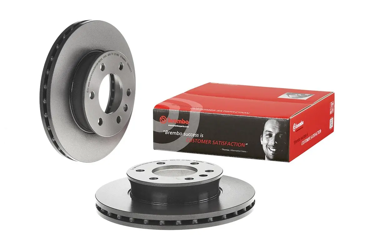 Brembo Uv-Enhanced Brake Rotor – Premium Coated 09.9508.11 For Enhanced Corrosion Resistance 1