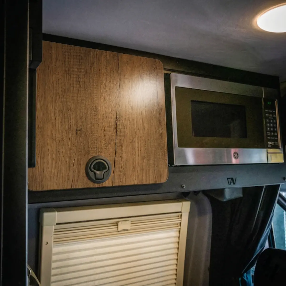 Canyon Adventure Vans Microwave Overhead Cabinet Kit 2025 Revel 5