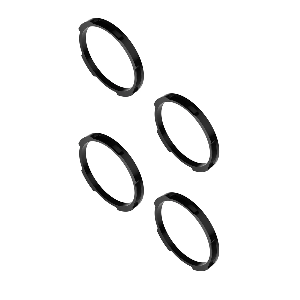 Kc Hilites 30581 Kc Bezel Ring Kc Flex Era Bar Black 4Pc 2