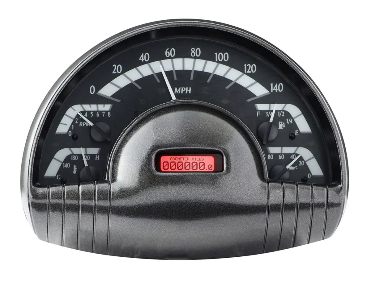 Dakota Digital Vhx-49O-K-R Direct-Fit Analog Gauge System 1