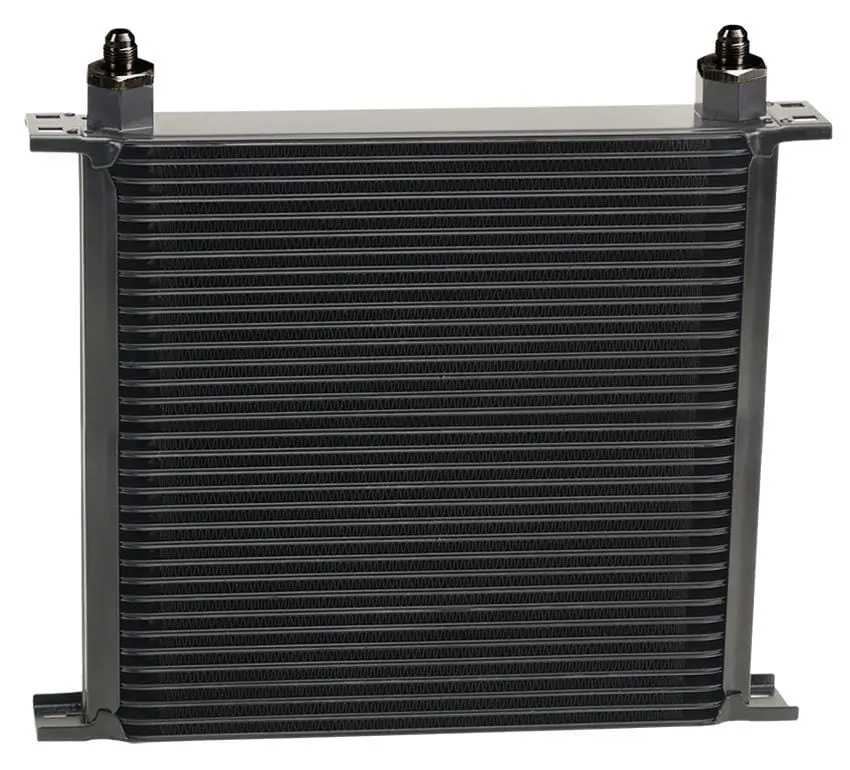 Derale Stacked-Plate Transmission Cooler – Compact 53406 Fluid Heat Exchanger 1