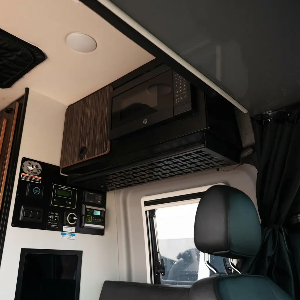 Canyon Adventure Vans Revel Under-Microwave Shelf 1