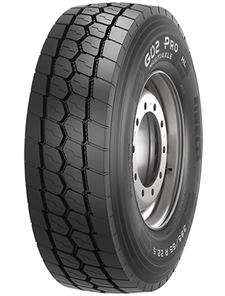 Tire 385/65R22.5 Pirelli G02pro All Position 20 Ply K 164 Commercial Truck 1
