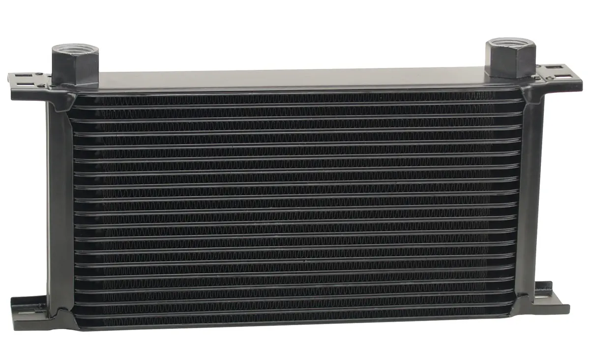 Derale 51978 19 Row Series 10000 Stack Plate Fluid Cooler, -10An O-Ring Female 1