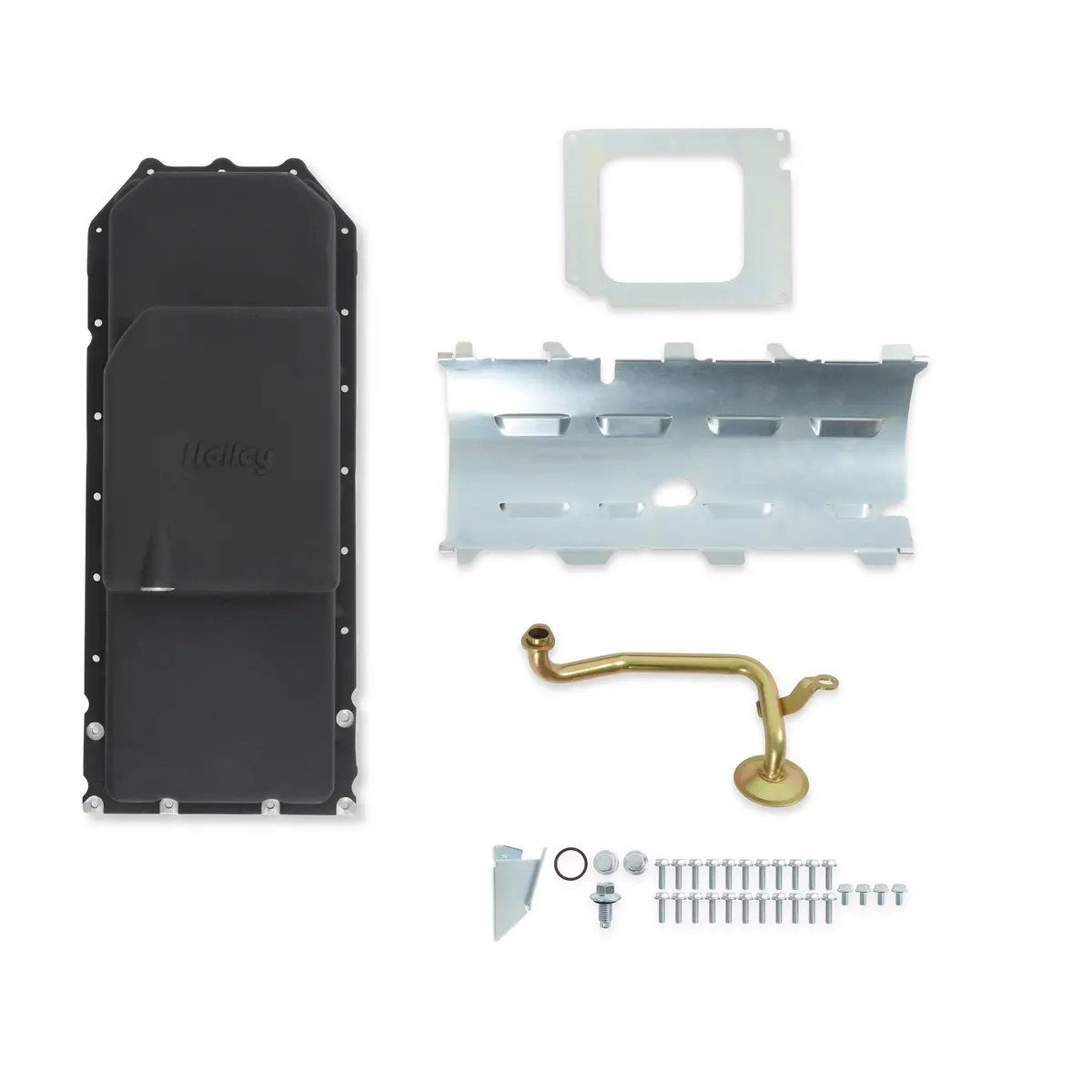 Holley 302-61Bk Holley Gen Iii Hemi Swap Oil Pan - Mid-Sump Vvt - Black 1