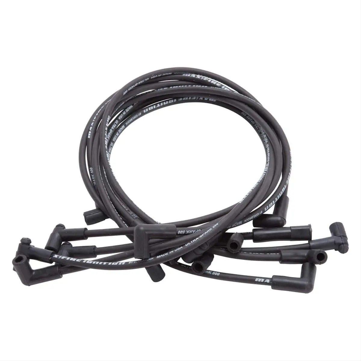 Edelbrock 22703 Max-Fire Ultra-Spark 8.5Mm Performance Spark Plug Wire Kit 1