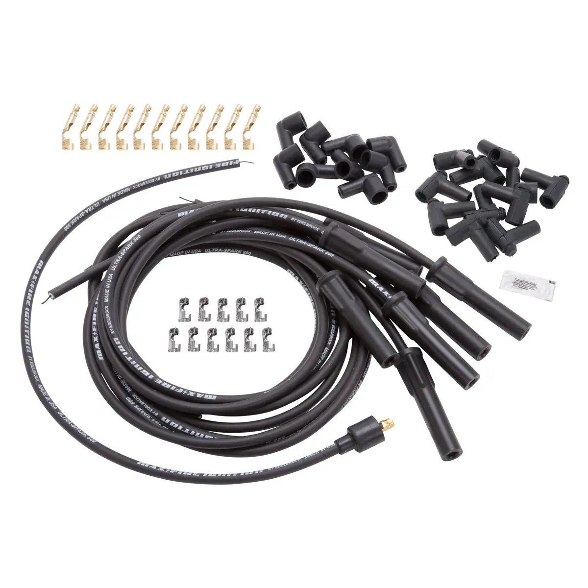 Edelbrock 22700 Edelbrock Max-Fire Universal High Performance's Spark Plug Wires 1