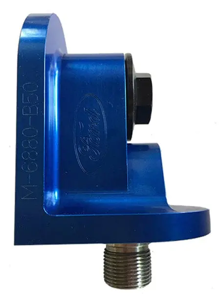 Blue Anodized 90° Billet Aluminum Oil Filter Adapter – Fmm-6880-B50 1
