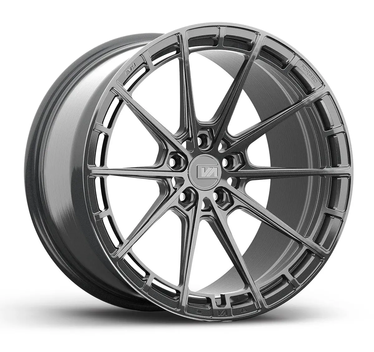 Variant Aure Corvette 19" Front 20" Rear Wheel And Tire Package 1