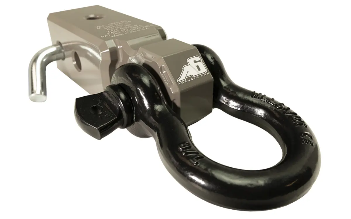 Shackle Block 2.5" Assembly - Grey 1