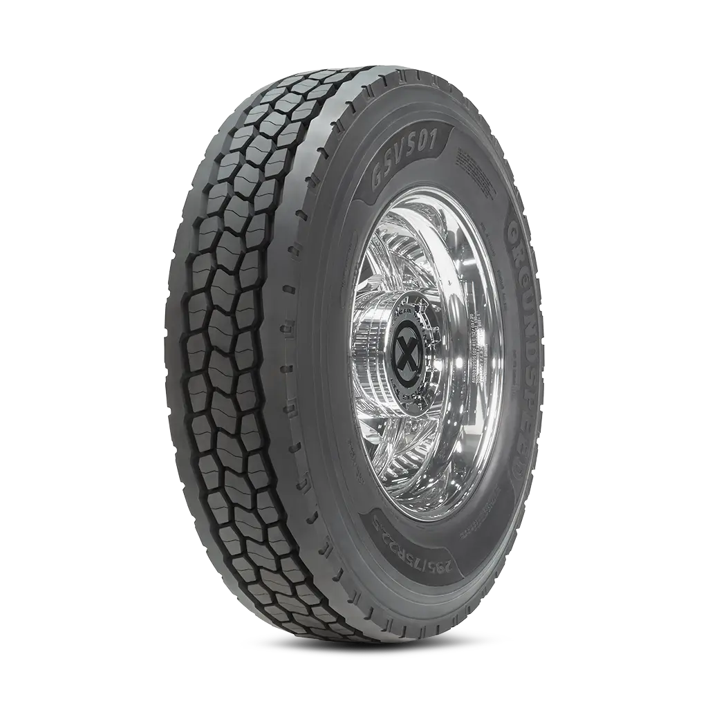 Set Of 8 Tires 11R24.5 Groundspeed Gsvs01 Drive Closed Shoulder 16 Ply 149/146 1