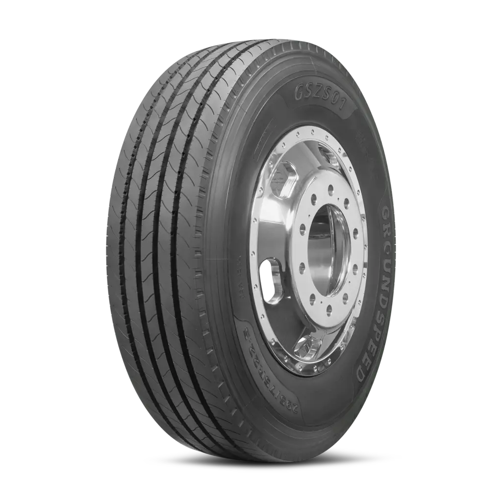 Set Of 4 Tires 225/70R19.5 Groundspeed Gszs01 Steer All Position 14 Ply 128/126 1