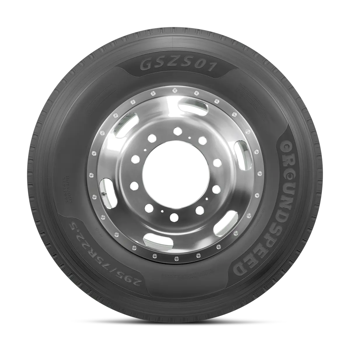 Set Of 2 Tires 11R22.5 Groundspeed Gszs01 Steer All Position 16 Ply 148/145 2