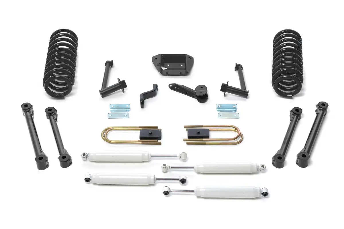 Fabtech K3038 6" Perf Sys W/Perf Shks 09-13 Dodge 2500/3500 4Wd W/Diesel & Auto. 1