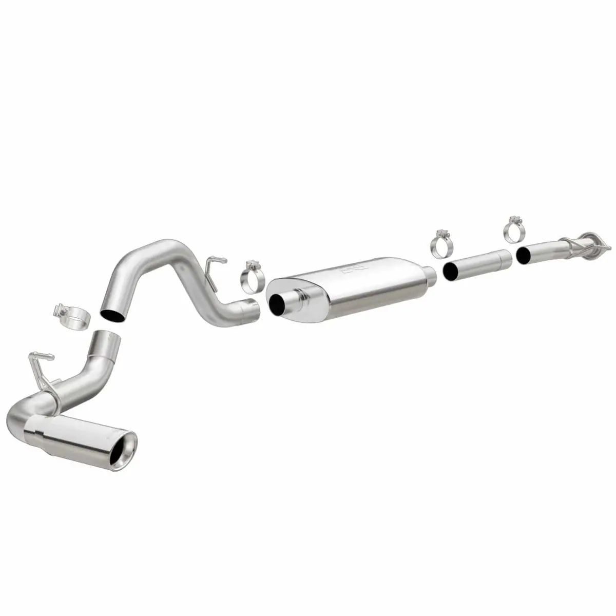 Magnaflow 19018 Street Series Cat-Back Exhaust System For Sedans And Coupes 1