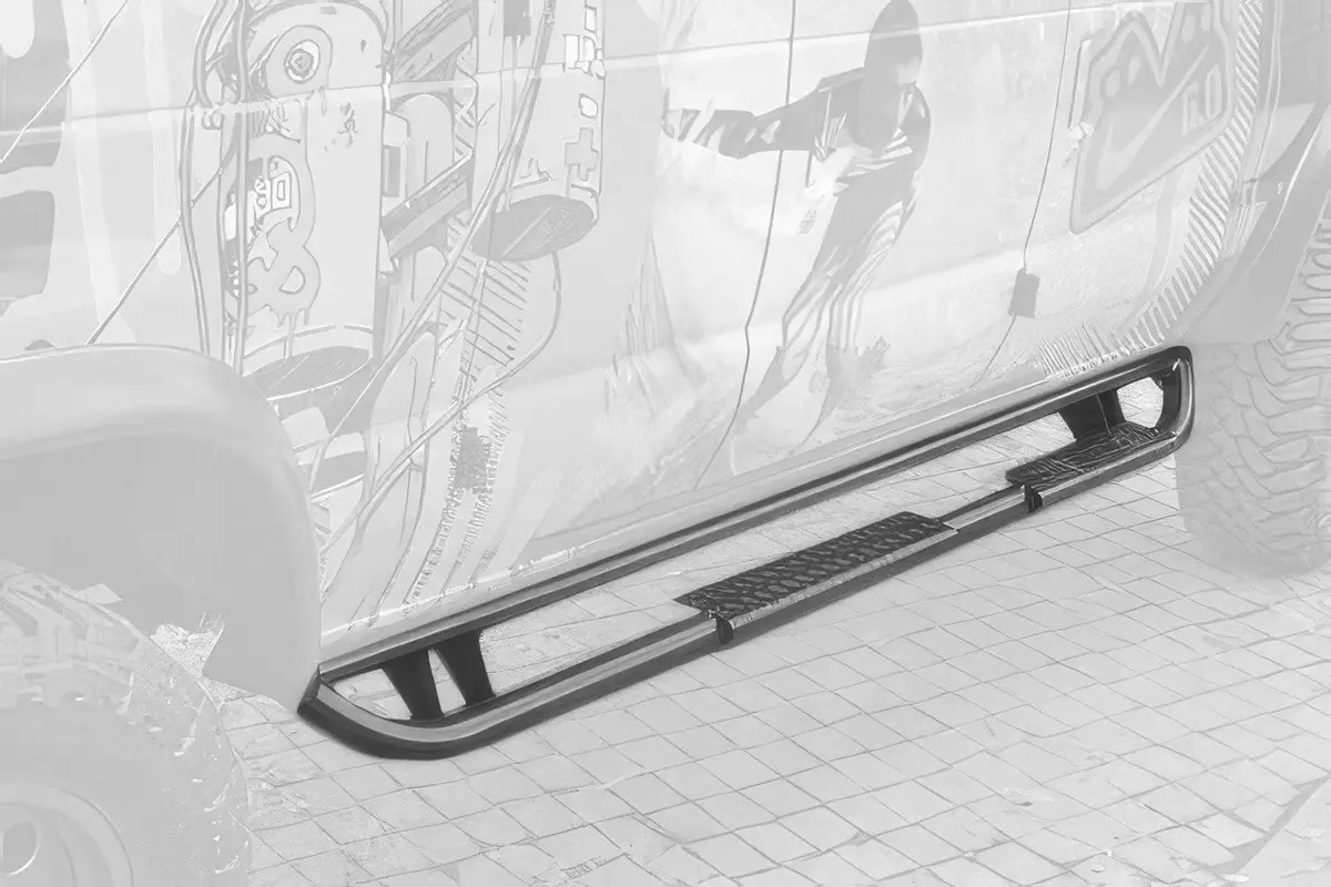 Aluminess 1992-2014 Ford E-Series Nerf Bars 1