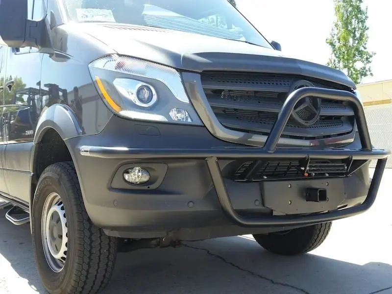 Aluminess 2007+ Mercedes Sprinter Front Receiver Hitch 1