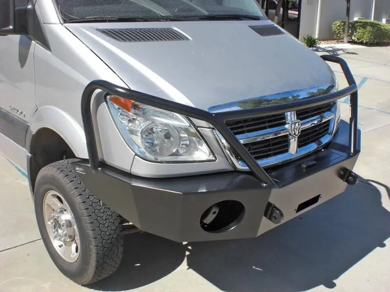 Aluminess 2007-2013 Mercedes Sprinter Front Winch Bumper 1